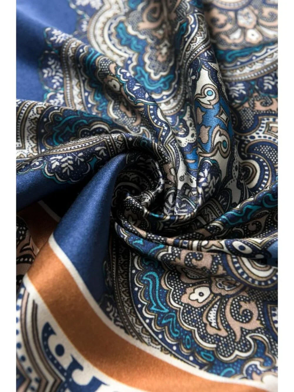 Luxurious 100% Mulberry Silk Scarf - 35